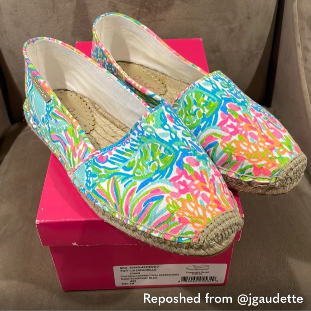 Lilly Pulitzer Multicolor Espadrilles